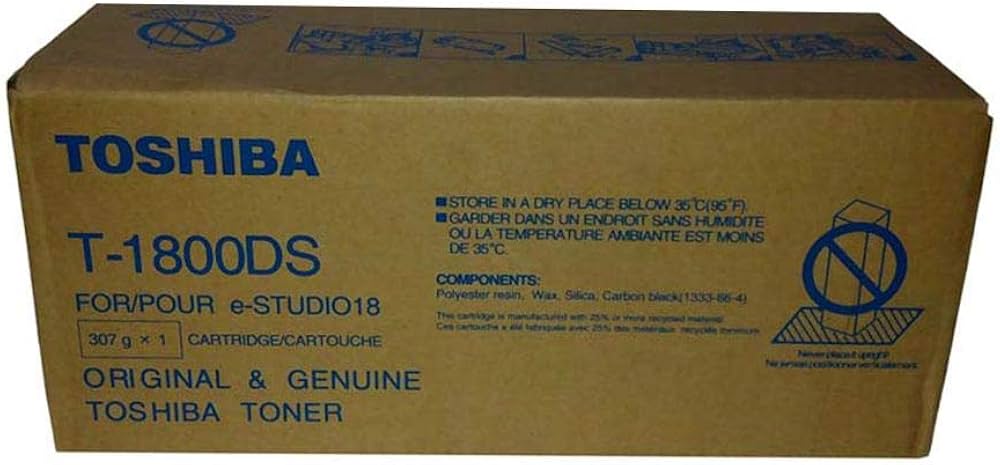 Toshiba Toner Original Black T-1800DS-S E 18 (187 GRAM)