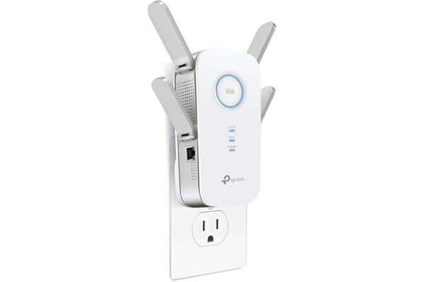 TP-Link AC2600 WiFi Extender(RE650), Up to 2600Mbps, Dual Band WiFi Range Extender, Gigabit port, Internet Booster, Repeater, Access Point,4x4 MU-MIMO (UAE Version)