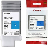 Canon Ink Original Cyan PFI-102 IPF500/750/765