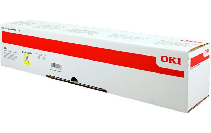 OKI TONER-YELLOW-C911/C931-45536413