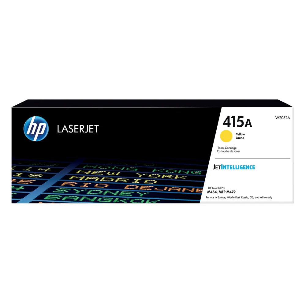 حبر HP أصلي 415X/W2032XH أصفر (415A/W2032A)