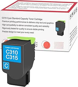 Xerox Toner Cyan STD C310/C315 Print yield (2,000)