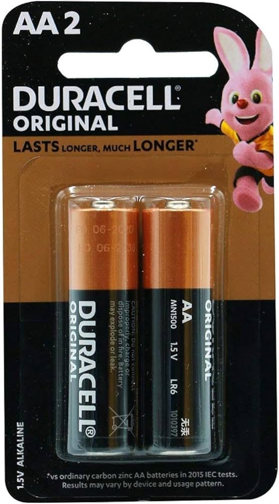 Duracell Original AA Battery (2 in 1 pack)