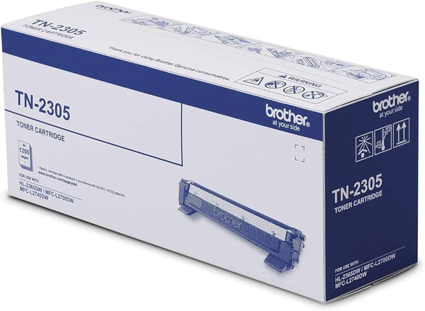 Brother Toner Original Black TN-2305 HL-L2320D/HL-L2365/DCP-L2540/MFC-L2700/MFC-L2700/MFC-L2740