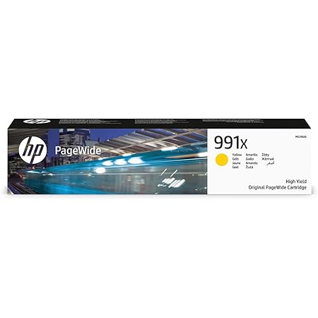 حبر أصلي أصفر HP 991X/M0J98AE عالي الإنتاجية