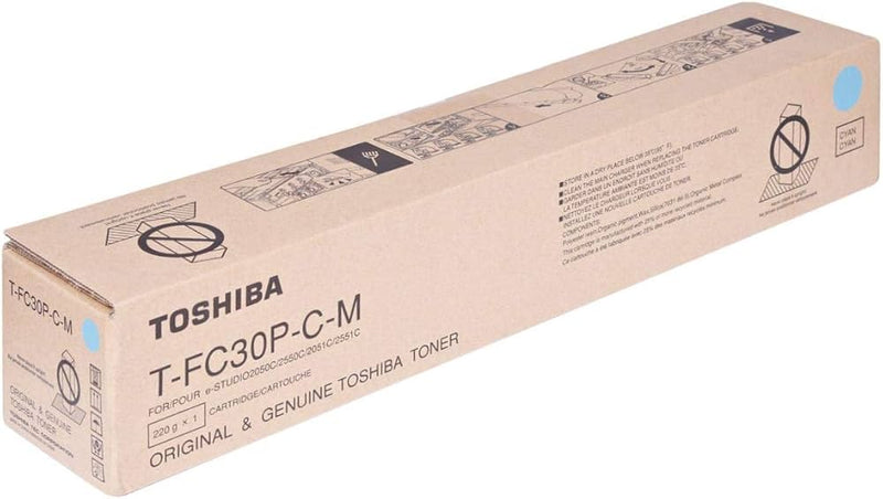 Toshiba Toner Original Cyan T-FC30P-M 2050C/2051C/2550C/2551C