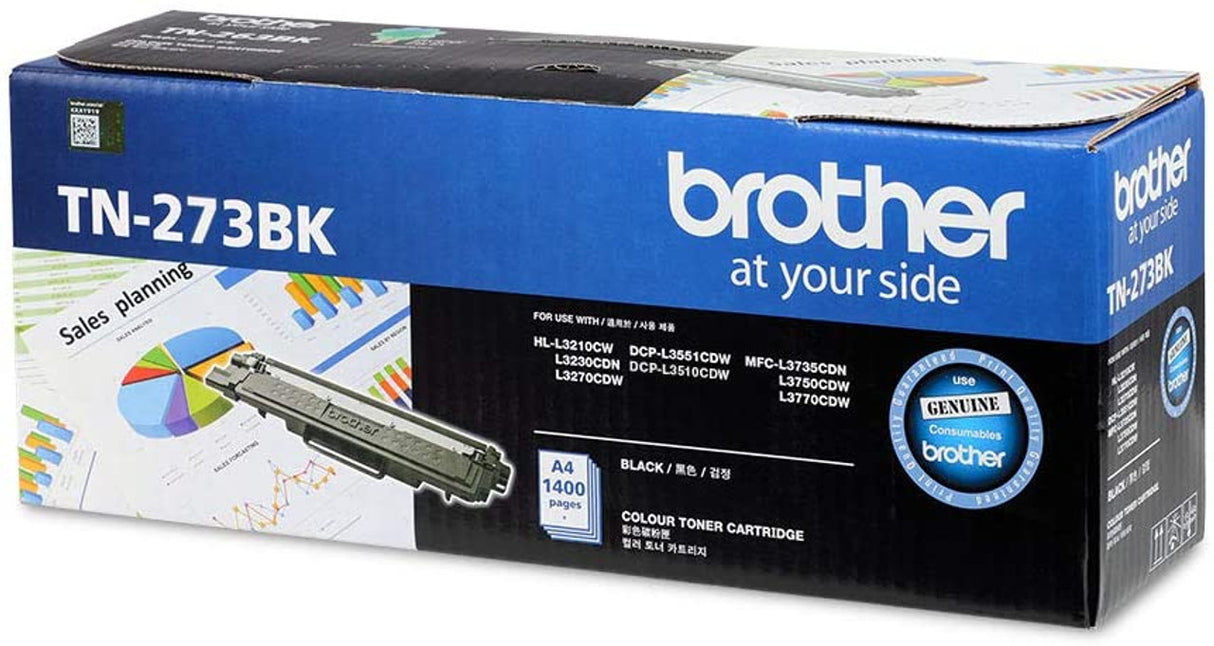 Brother Toner Original Black TN-273 DCP-L3551CDW/MFC-L3750CD