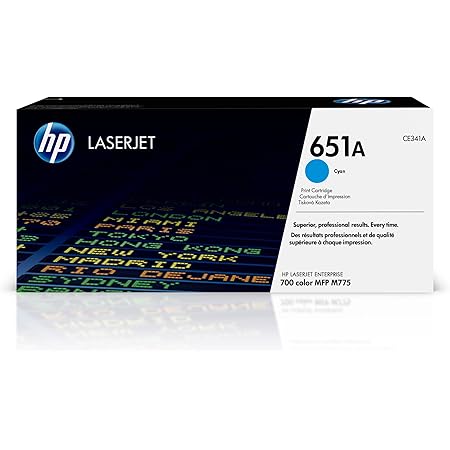 HP Toner Original Cyan 651AC/CE341AC 700/M775