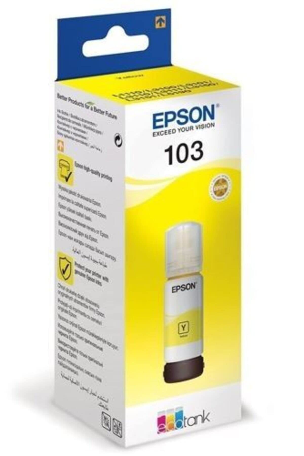 Epson Ink Original Yellow 103 65ML C13T00S44A L1110/L3100/L3110