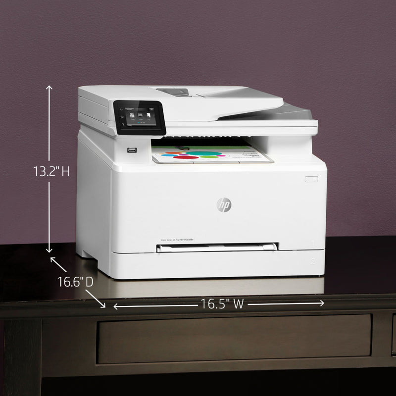 HP Printer 4-in-1 Color Laser M283FDW / 7KW75A