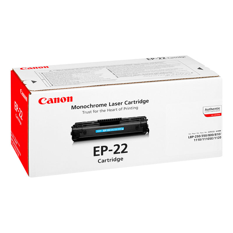 Canon Toner Original EP-22 LBP200/250/350/800/810/LBP1110/1120/1100A/1101/3200