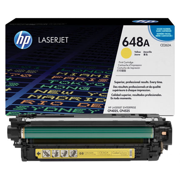 HP Toner Original Yellow 648A/CE262A CP4025