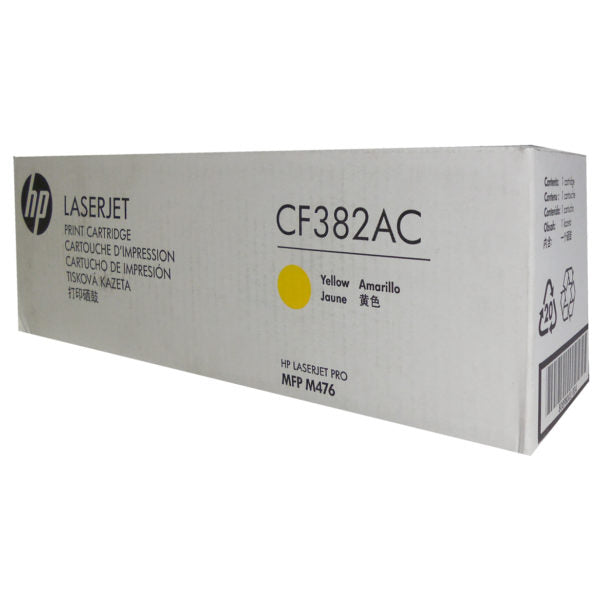 HP Toner Original Yellow 312AC/CF382AC White Box