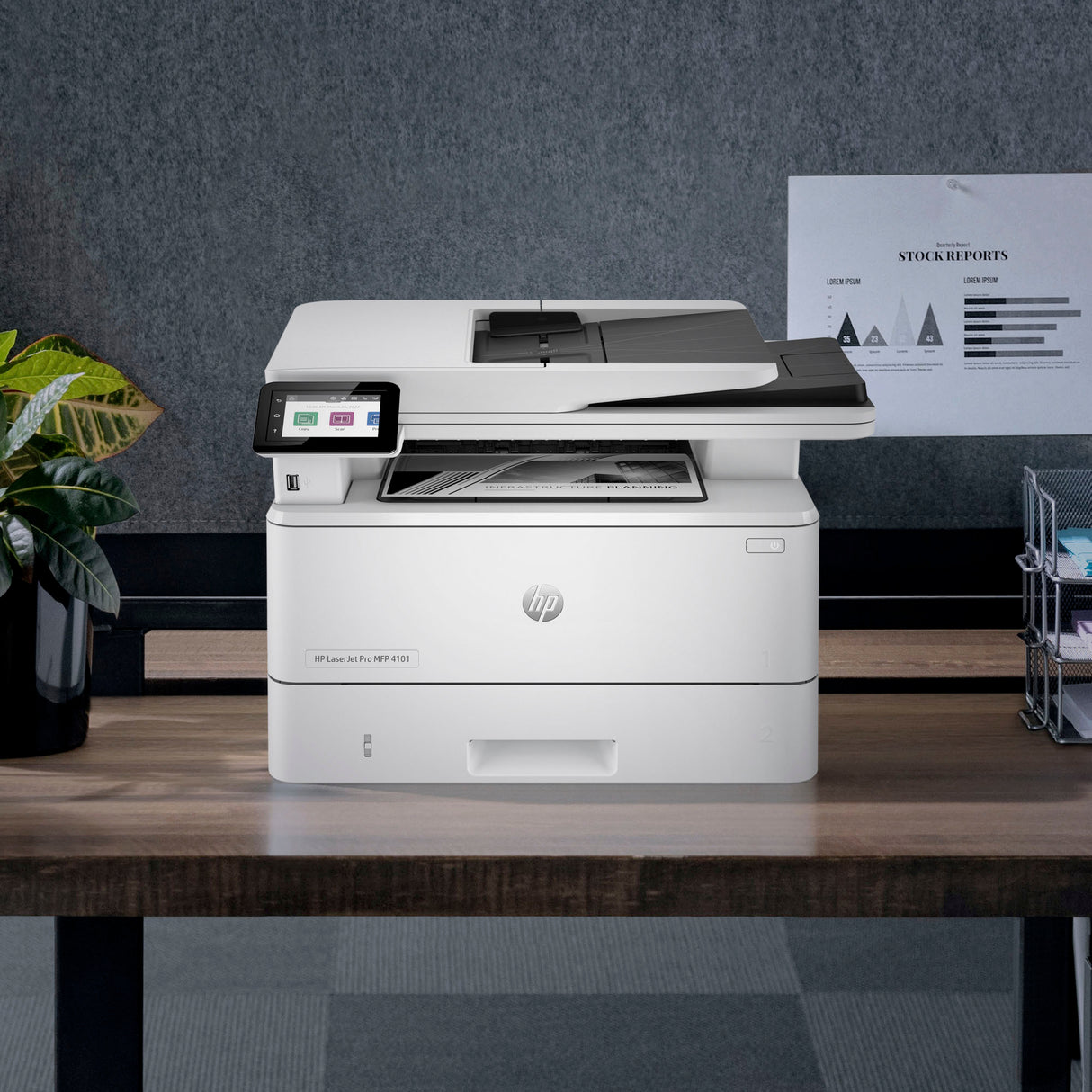 طابعة HP LaserJet Pro MFP 4103dw (2Z627A)