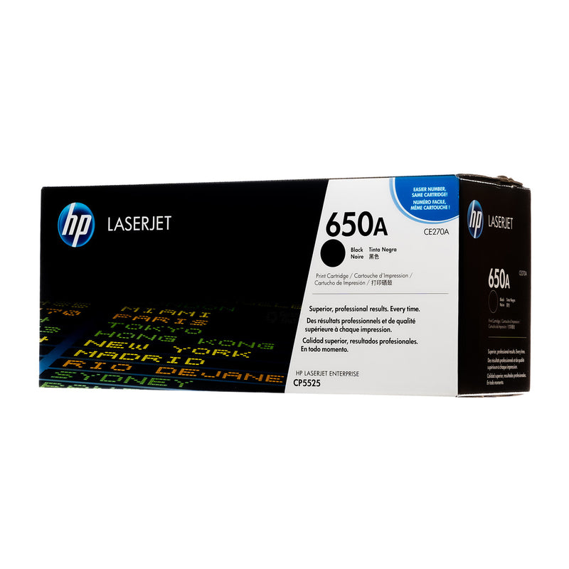 HP Toner Original Black 650AH/CE270AH