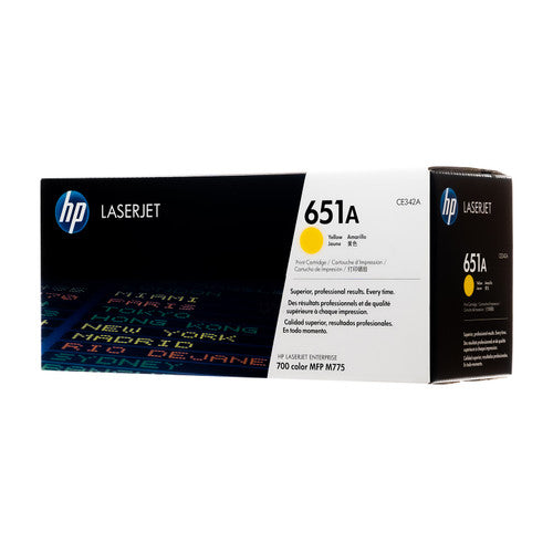 HP Toner Original Yellow 651AC/CE342AC 700/M775