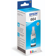 EPSON INK ORIGINAL CYAN T-6642 L100/L110/L120/L130/L132/L200/L210/L1455/L3050/L3060/L3070