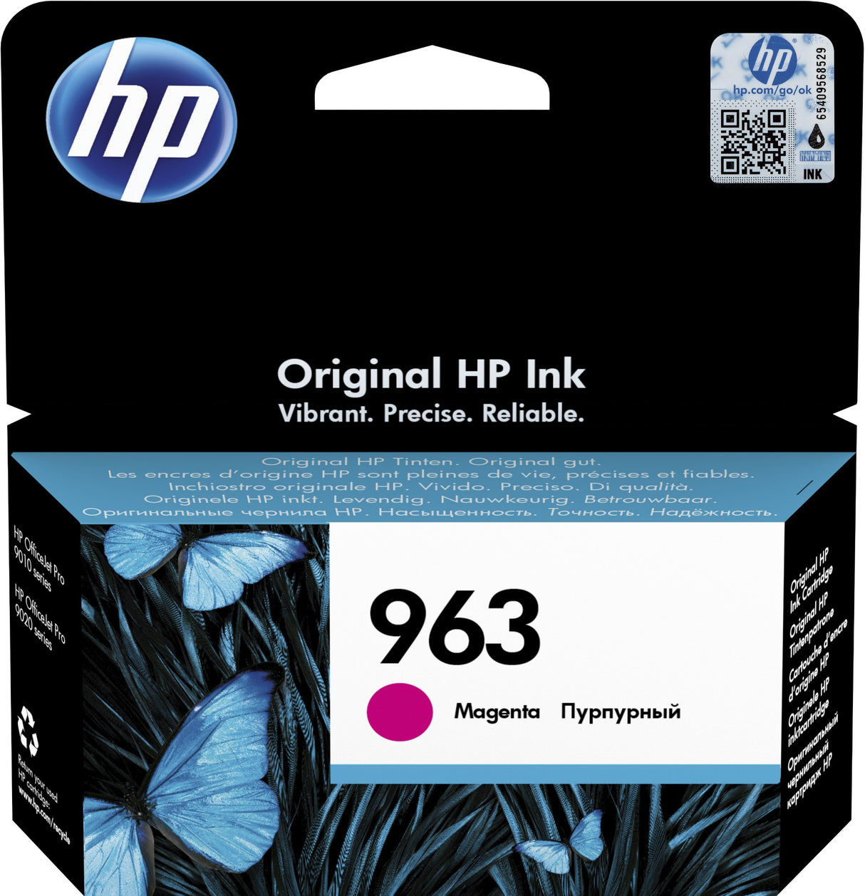 HP Ink Original Magenta 963/3JA24AE OFFICE JET PRO 9010