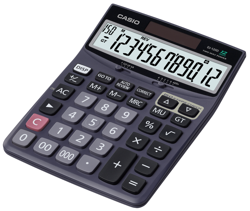 CALCULATOR CASIO DJ-120D