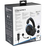 HyperX Cloud Alpha S Blue Gaming Headset Wired USB Microphone 4P5L3AA