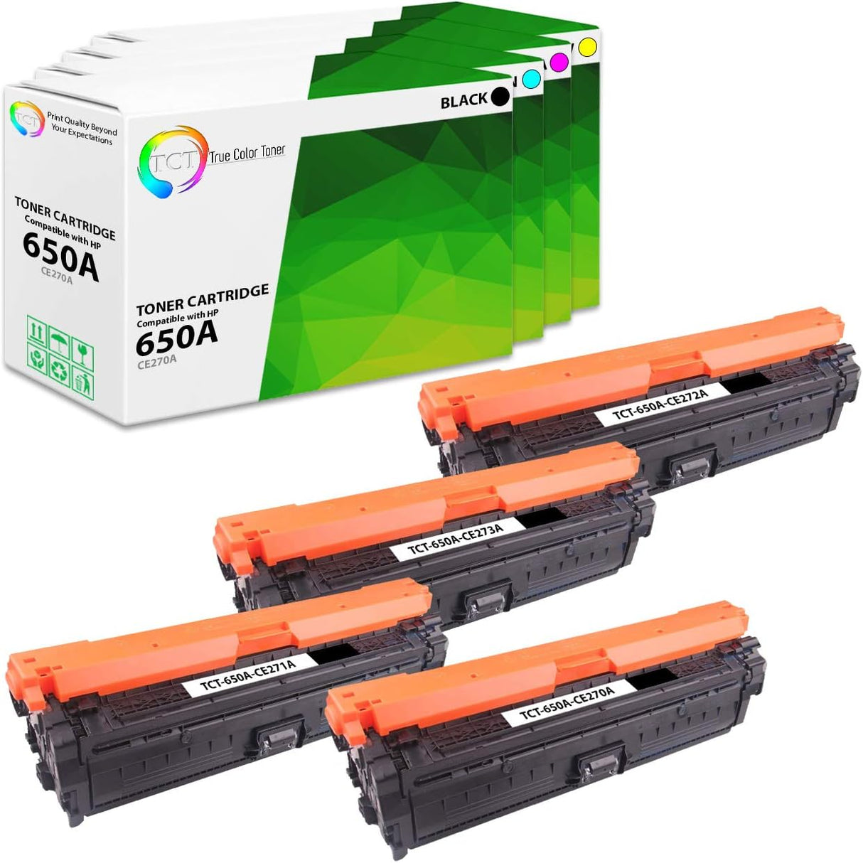 HP Toner S-Tech Multipack 650A (CE270A CE271A CE272A CE273A) M750dn/CP5525dn/CP5525n