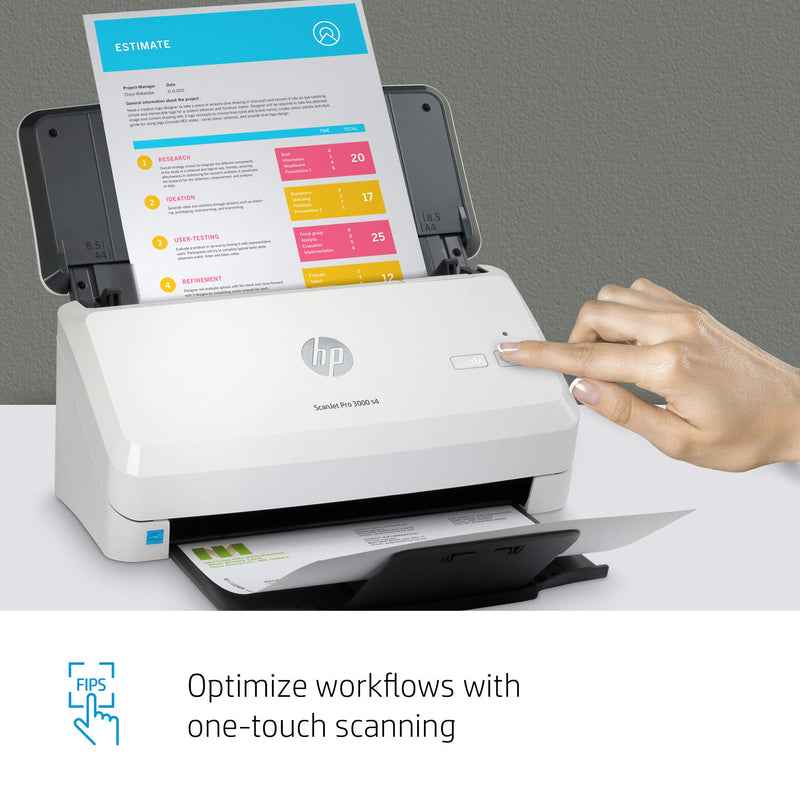 HP ScanJet Pro 3000 s4 Sheet-feed Scanner