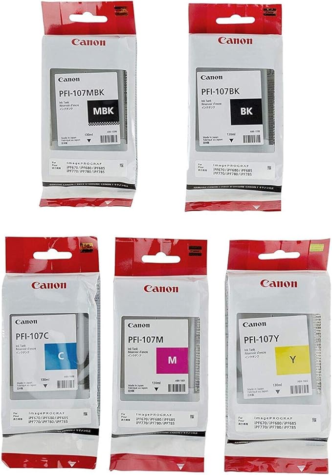 Canon Ink Original Multipack PFI-107 IPF670/680/685/77