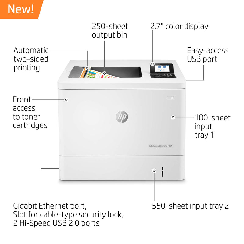 HP Printer Original Color M554DN/7ZU81A