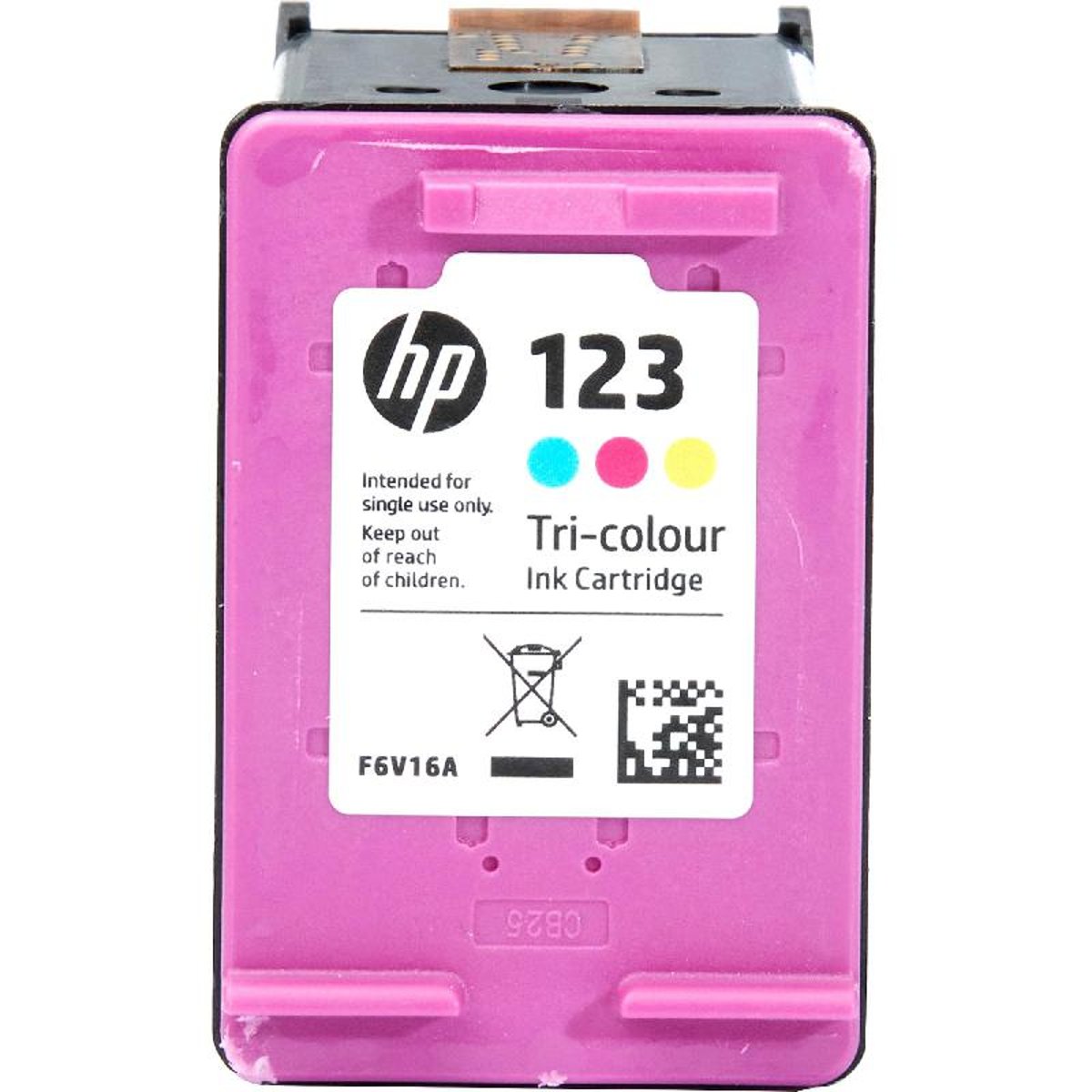 HP Ink Original Tri-Color 123/F6V16AE