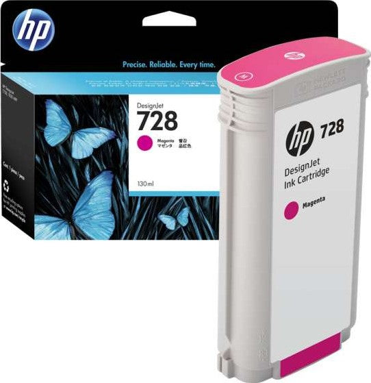 حبر أصلي HP 728/F9J66A للطابعات/T730/T830 سعة 130 مل