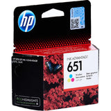 HP Ink Original Color 651/C2P11AE