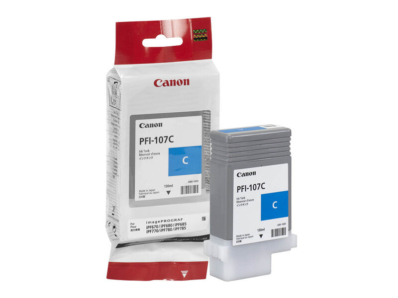 Canon Ink Original Cyan PFI-107 IPF670/680/685/77