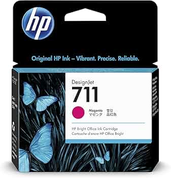 حبر أصلي HP 711/CZ131A T520 أرجواني 29 مل