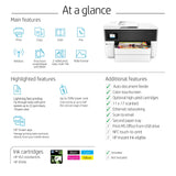 طابعة HP Officejet Pro باللون الأسود 7740/G5J38A