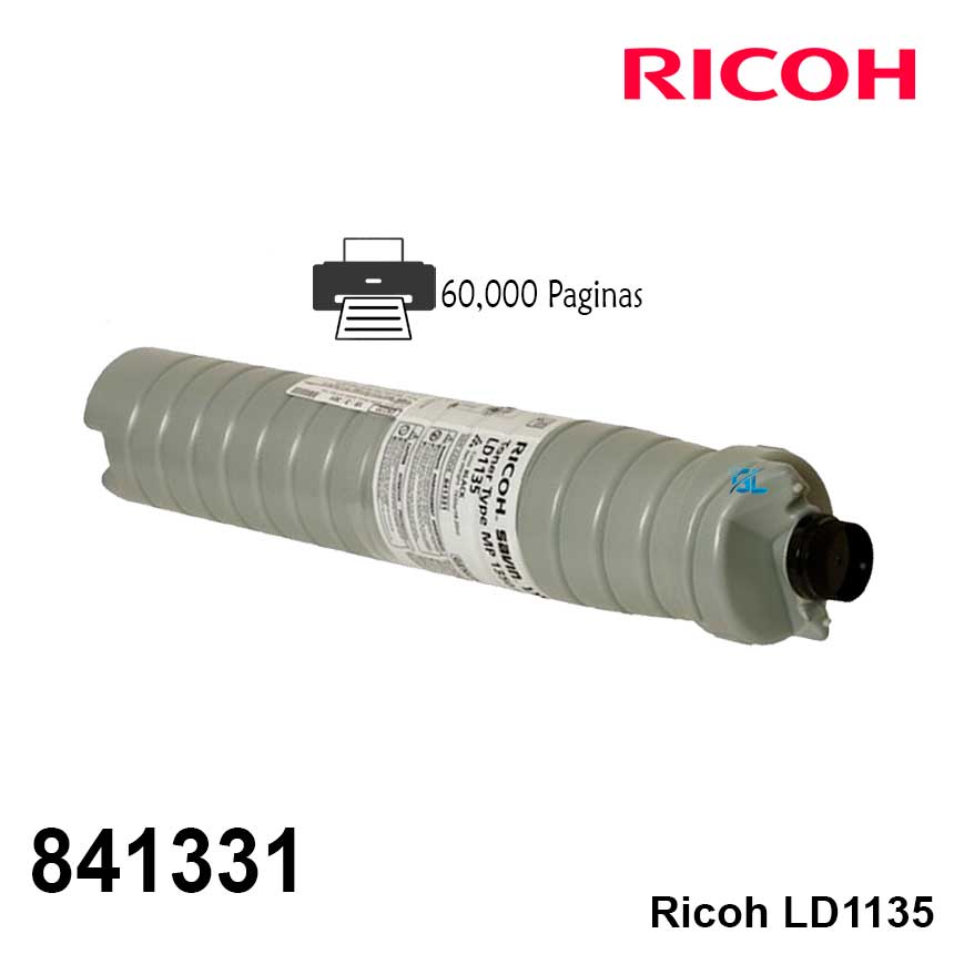 Ricoh Toner Original Black LD1135 MP-9000/1100/1350