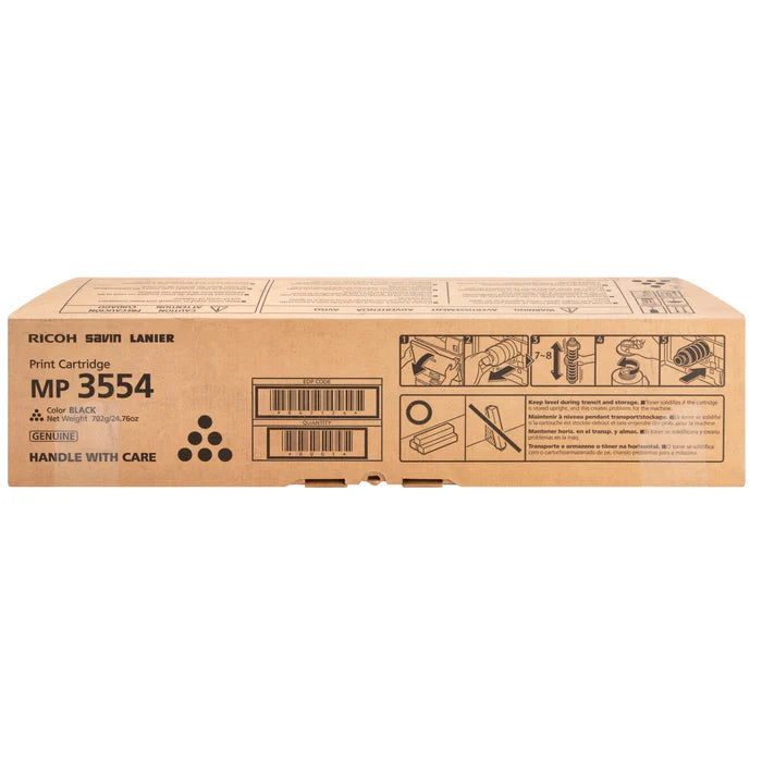 Ricoh Toner Original Black MP-3554 MP3055/2554/3054/IM3000/IM3500