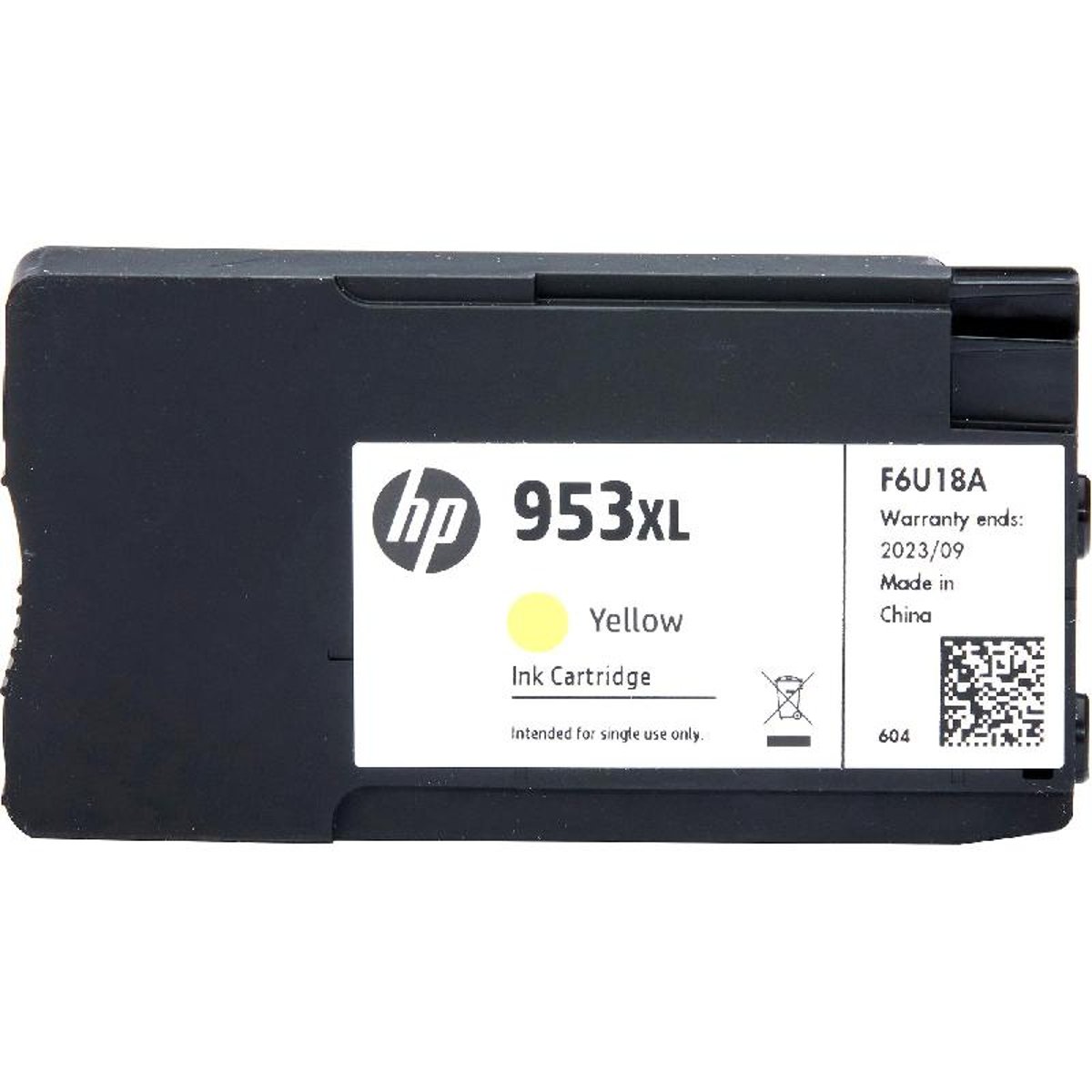 حبر أصلي HP 953XL/F6U18AE أصفر لطابعات OFFICEJET PRO 8710