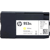 حبر أصلي HP 953XL/F6U18AE أصفر لطابعات OFFICEJET PRO 8710