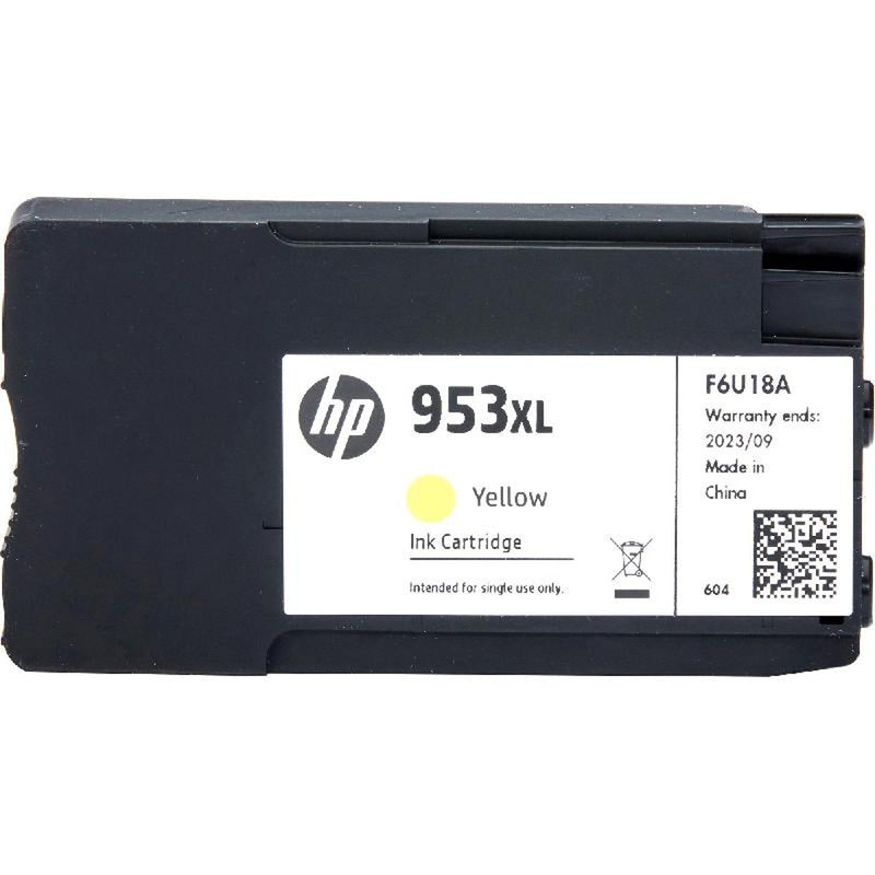 HP Ink Original 953XL/F6U18AE Yellow OFFICEJET PRO 8710