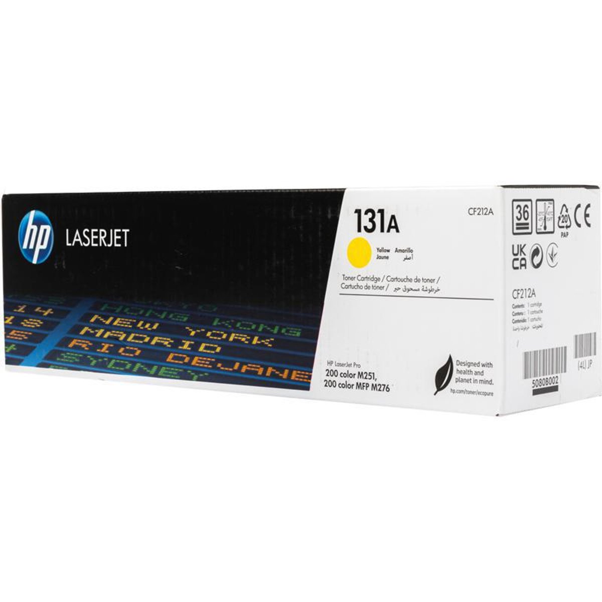 حبر HP أصلي 131A/CF212A أصفر PRO-200/M251/M276