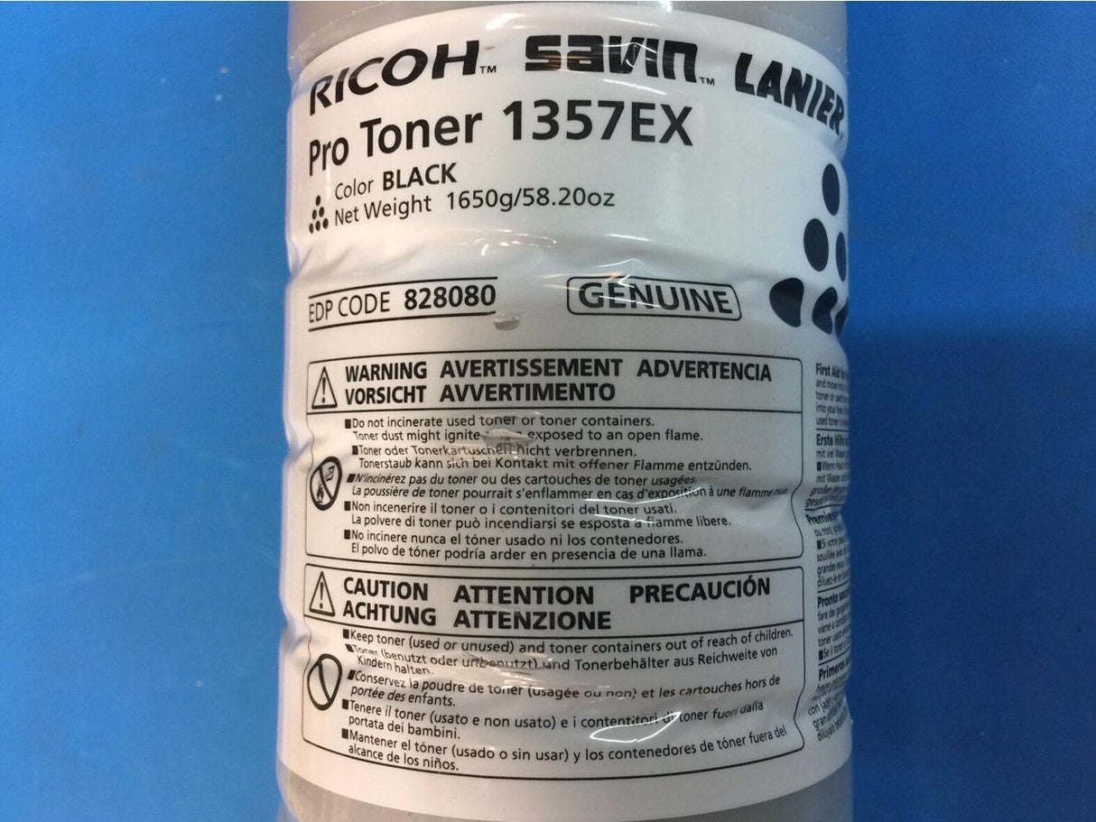 Ricoh Toner Original Black MP-1357/1107/907 Pro 907/907EX/1107/1107EXPro 1357/1357EX