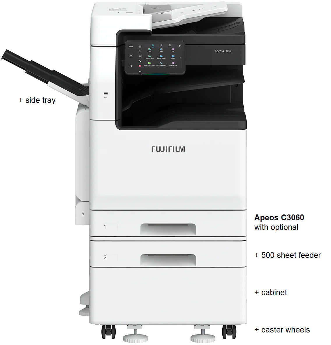 Fujifilm Copier Apeos C3060-copy 30ppm scan 80ppm