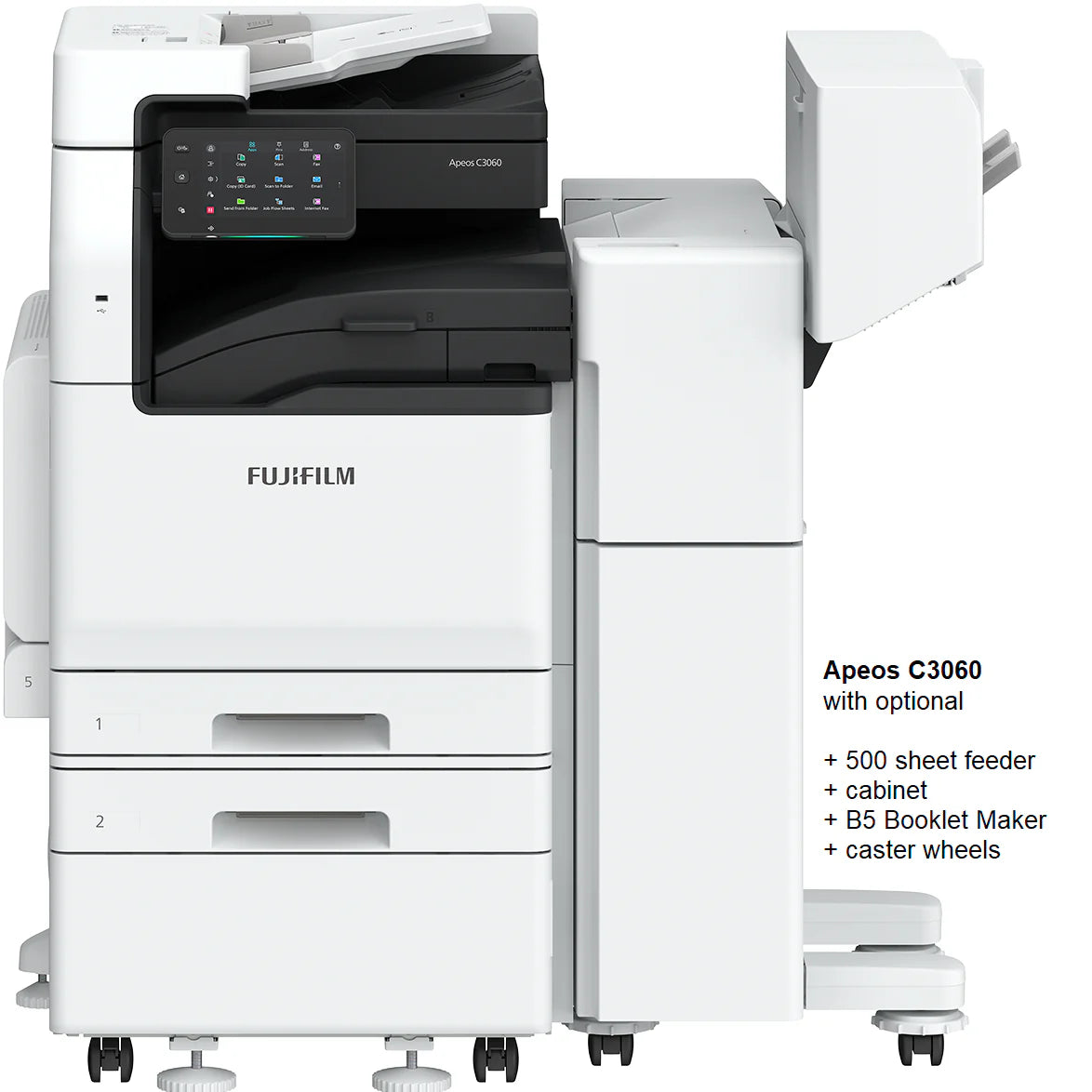 Fujifilm Copier Apeos C3060-copy 30ppm scan 80ppm