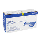 Brother Toner Original Black TN-2260 HL-2240D/2250DN/2270DW/DCP-7060D/7065DN/MFC-7290/7360/7470D/7860DN/7860DW/FAX-2840/2950