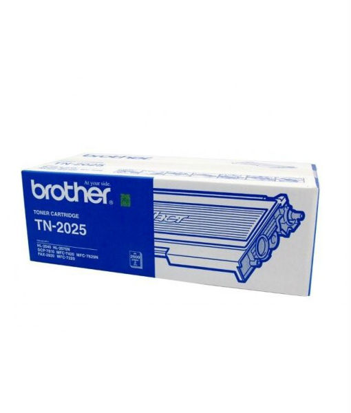 Brother Toner Original Black TN-2025 HL2040, 2070N; DCP-7010, MFC-7420, 7820N, 7220; FAX-2820 and 2920.