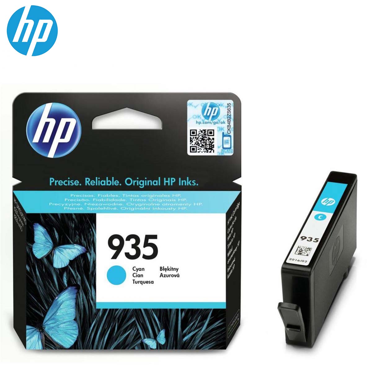 HP Ink Original Cyan 935/C2P20AE