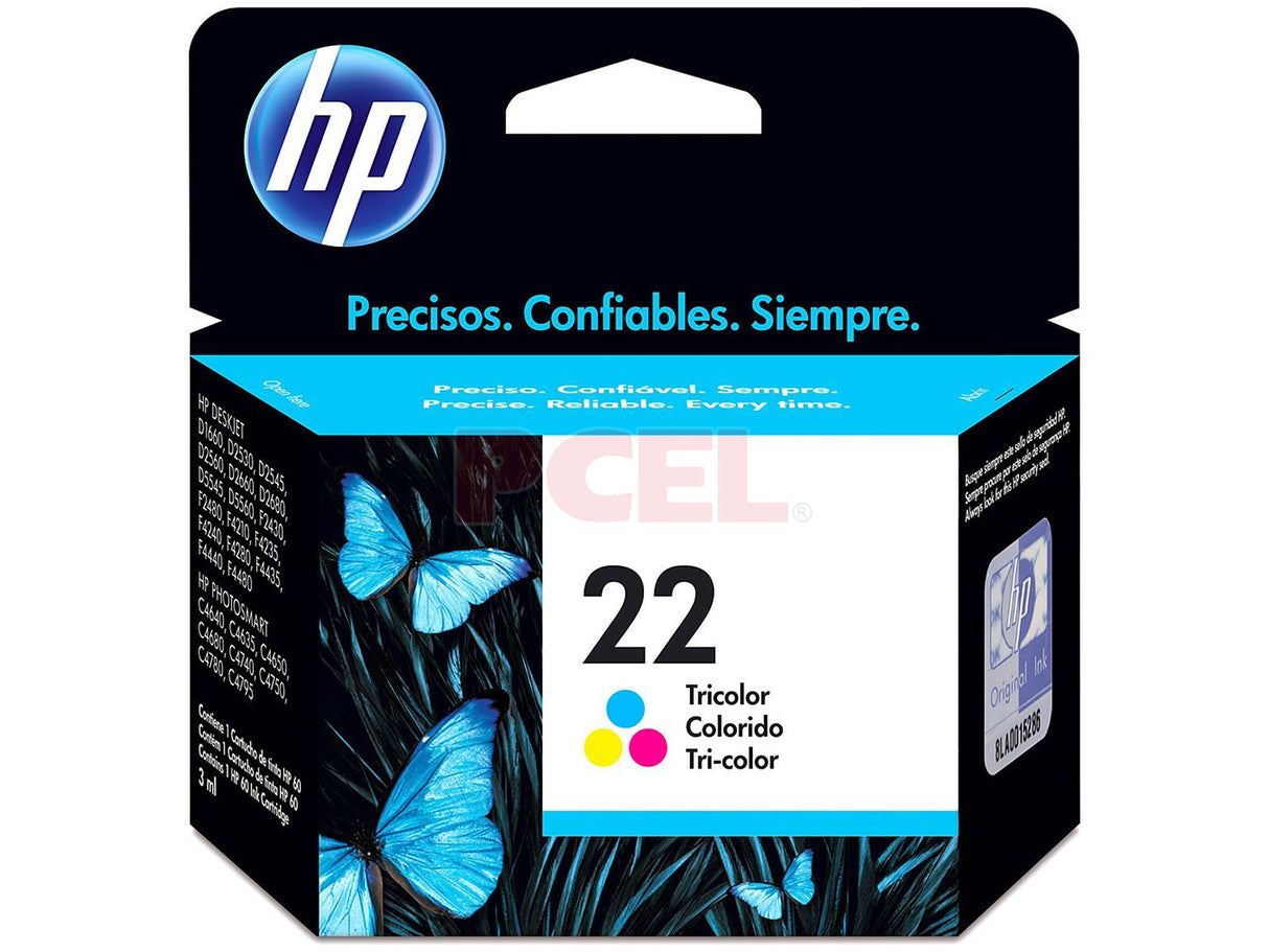 HP Ink Original Color 22/C9352A