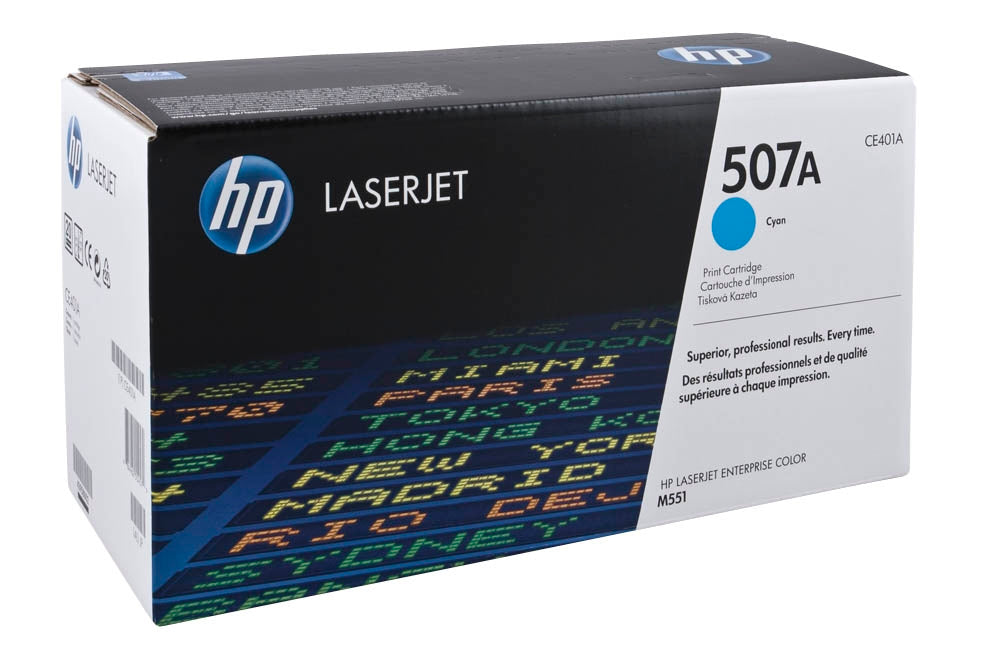 HP Toner Original Cyan 507A/CE401A M500/M575