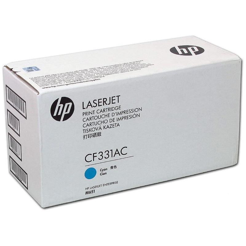 HP Toner Original Cyan 654AC/CF331AC M651