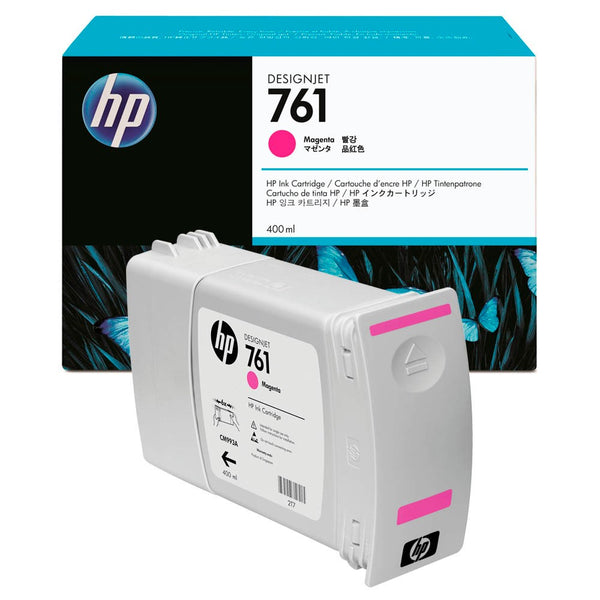 HP Plotter Ink Original Magenta 400ML 761 / CM993A / T7100